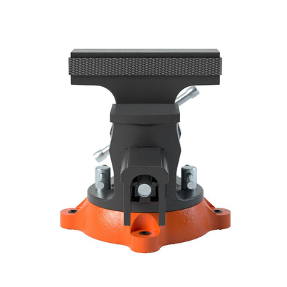 16.7cm Bench Vise Anvil Swivel Locking Base Heavy Duty Ductile Iron Vice