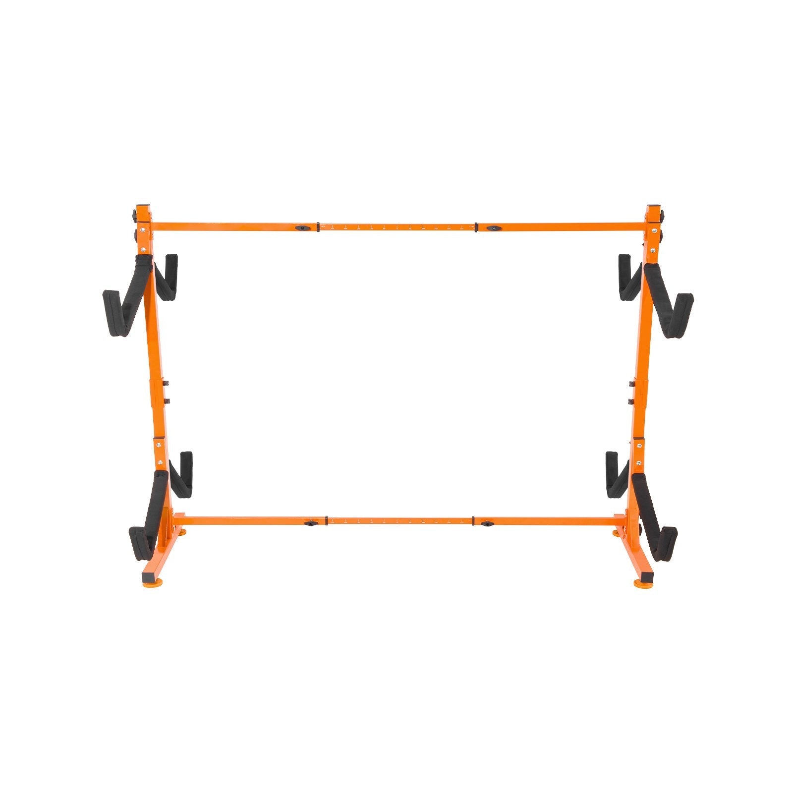 Freestanding Kayak Storage Rack, Kayak Stand for 4 Kayak Canoe Paddleboard, Heavy-duty Steel Kayak Hanger Holder with Padded Arms and Adjustable Width, 100 kg Max Load, for Indoor Outdoor Garage.