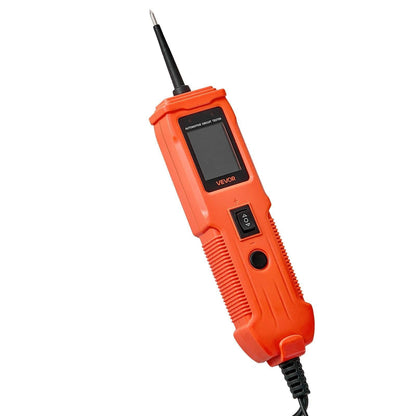 Automotive Circuit Tester, 8 - 35 DCV Power Circuit Probe Tester with TFT Color Display and Lighting, Automotive Power Tester Probe with 13 ft / 4 m Cable, ABS Shell Electrical Detector Finder.
