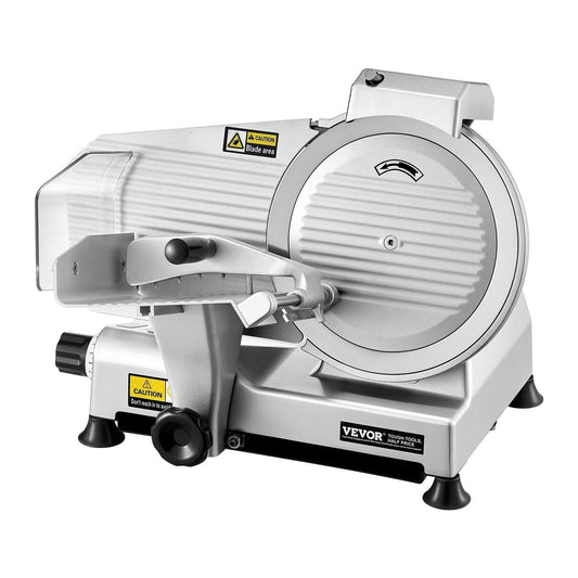 Meat Slicer 180W 250 mm Electric Deli Food Slicer for Meat Bread Cheese.