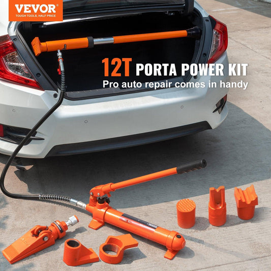 12 Ton Hydraulic Jack Air Pump Lift Ram Body Frame Porta Power Repair Kits.