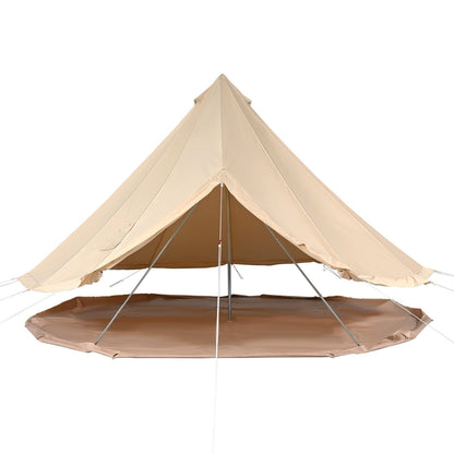 Canvas Bell Tent 3m/9.8ft 4-Season Canvas Tent for Camping with Stove Jack.