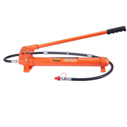 20 Ton Porta Power Kit, Portable Hydraulic Jack with 4.6 ft/1.4 m Oil Hose, Car Frame Repair Tool with Storage Case for Automotive, Heavy Equipment, Mechanic (44000 LBS).