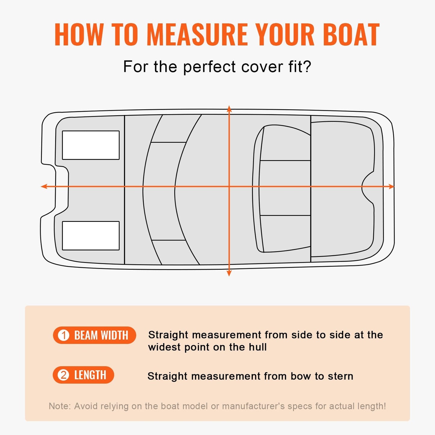 Pontoon Boat Cover 800D Waterproof Trailerable 19-20 ft with Storage Bag.