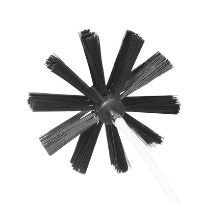 914.4CM Dryer Vent Cleaner Kit, 22 Pieces Duct Cleaning Brush, Reinforced Nylon Dryer Vent Brush with Complete Accessories, Dryer Cleaning Kit with Flexible Lint Trap Brush, Clamp Connectors