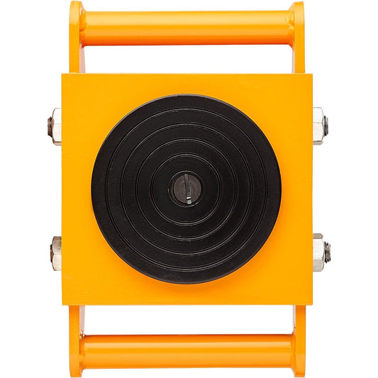Machinery Skate Dolly Machinery Mover 13200lbs/6T Carbon Steel 4 PU Wheels.