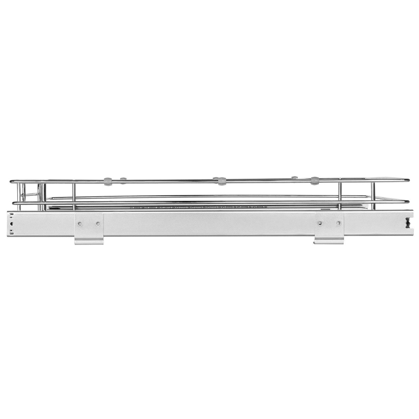 18.5"Wx21"Dx3.5"H Pull Out Cabinet Organizer, Heavy Duty Slide Out Pantry Shelves, Steel Roll Out Drawers, Sliding Drawer Storage for Home Under Sink, 20"Wx22"Dx7"H Install Size for Cabinet