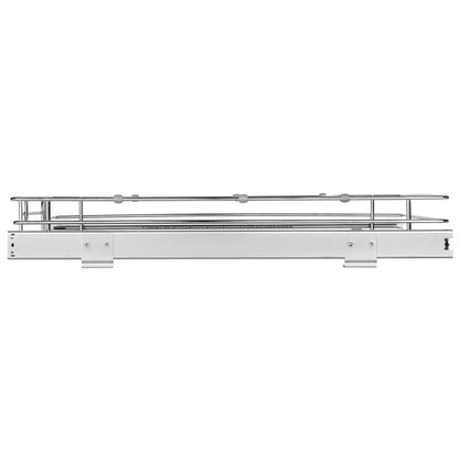 18.5"Wx21"Dx3.5"H Pull Out Cabinet Organizer, Heavy Duty Slide Out Pantry Shelves, Steel Roll Out Drawers, Sliding Drawer Storage for Home Under Sink, 20"Wx22"Dx7"H Install Size for Cabinet