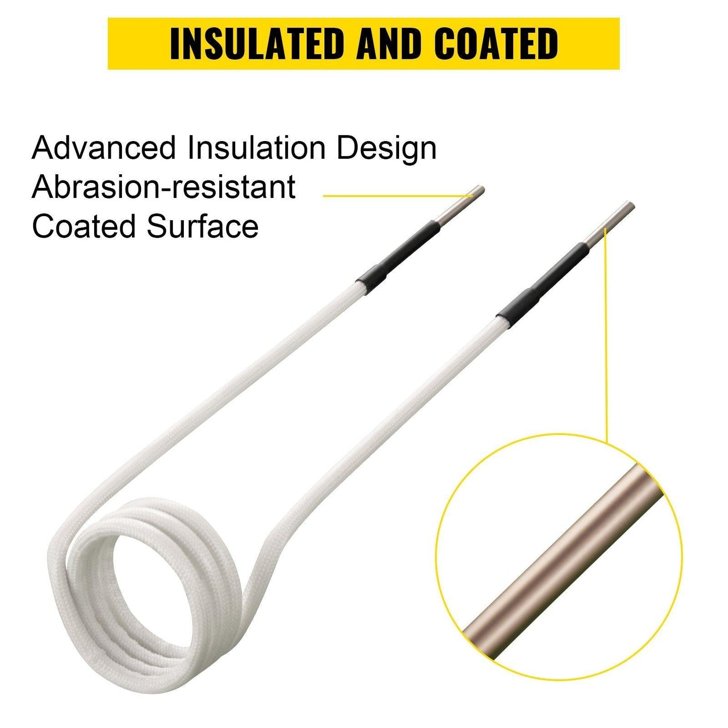 Induction Heater Coil Kit Induction Coils 8PCS For Removing Rusty Bolts.