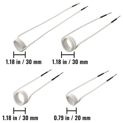 Induction Heater Coil Kit Induction Coils 8PCS For Removing Rusty Bolts.