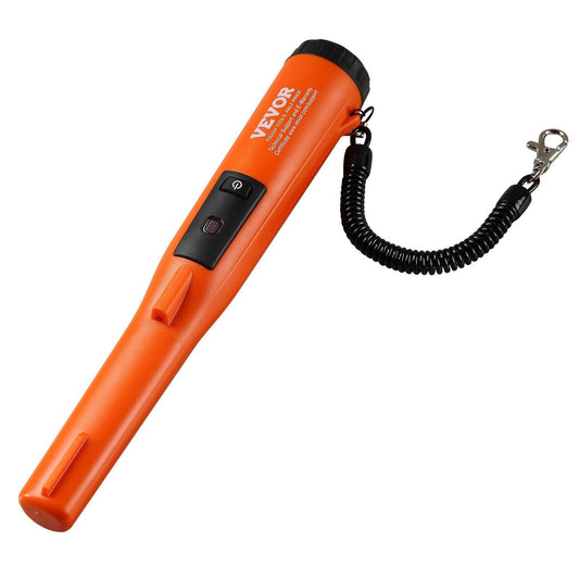 Metal Detector Pinpointer, IP68 Fully Waterproof Handheld Pin Pointer Wand, 11.4 cm Detection Depth, 3 Modes, Professional Treasure Hunting Probe with Holster and 9V Battery, for Adults and Kids.