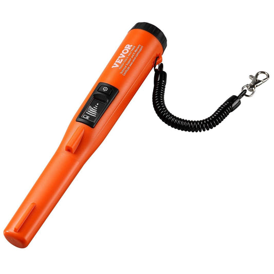 Metal Detector Pinpointer IP68 Waterproof Handheld Detector Wand with LCD.