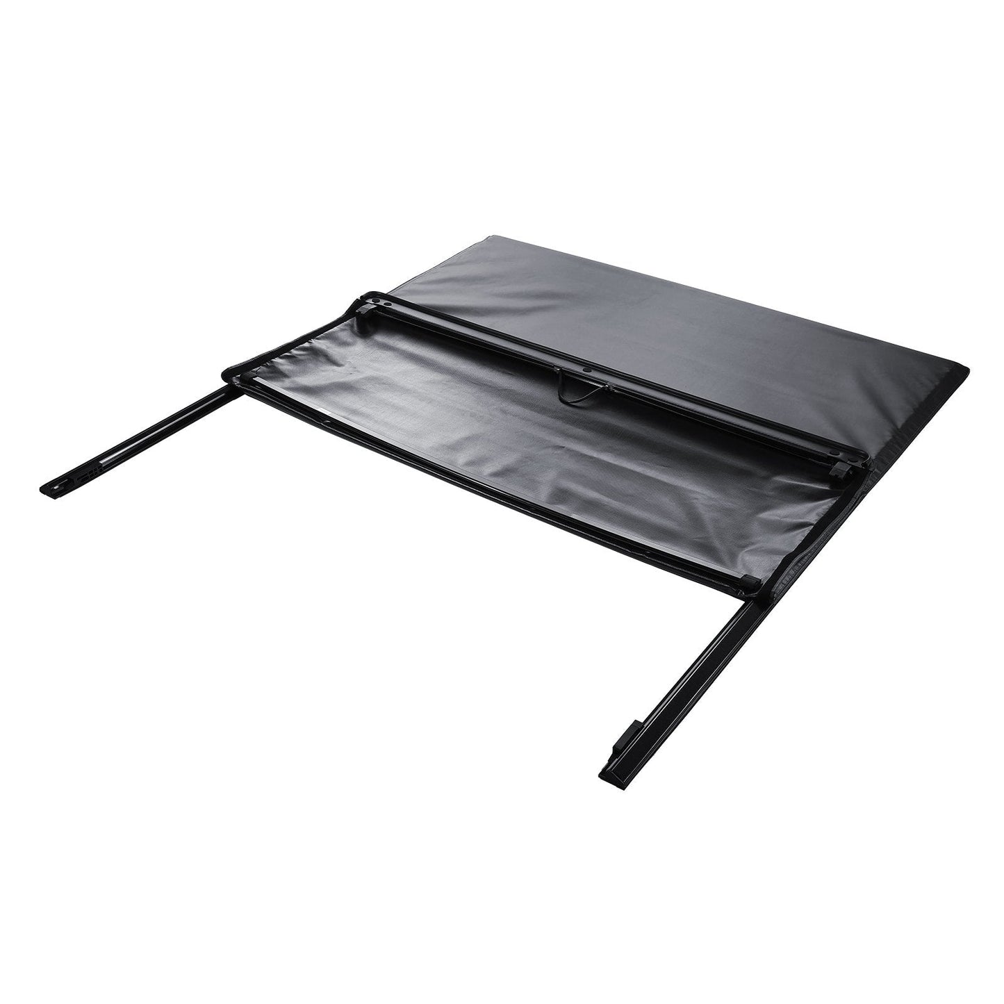 Truck Bed Cover, Roll Up Truck Bed Tonneau Cover, Compatible with 2014-2024 Chevy Silverado / GMC Sierra 1500, for 2m x 1.6m / 2m x 1.6m Bed, Soft PVC material, Roll Up Tonneau Cover.