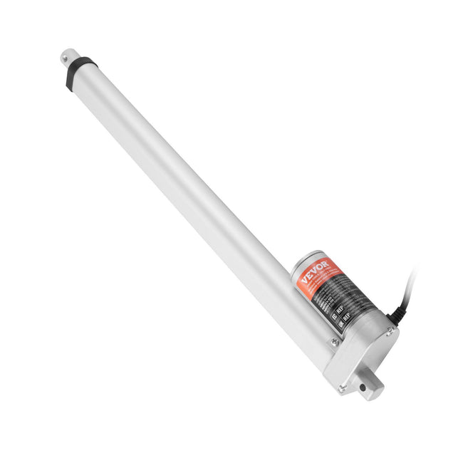 Linear Actuator 12V, 16 Inch High Load 330lbs/1500N Linear Actuator, 0.19"/s Linear Motion Actuator with Mounting Bracket and IP54 Protection Hover Image