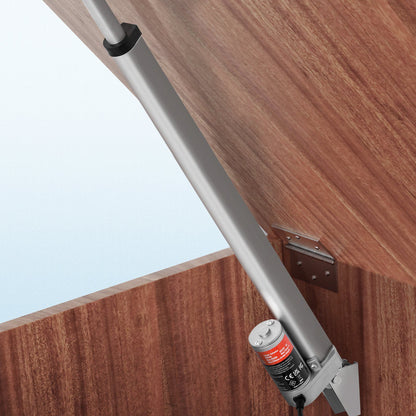 Linear Actuator 12V, 16 Inch High Load 330lbs/1500N Linear Actuator, 0.19"/s Linear Motion Actuator with Mounting Bracket and IP54 Protection
