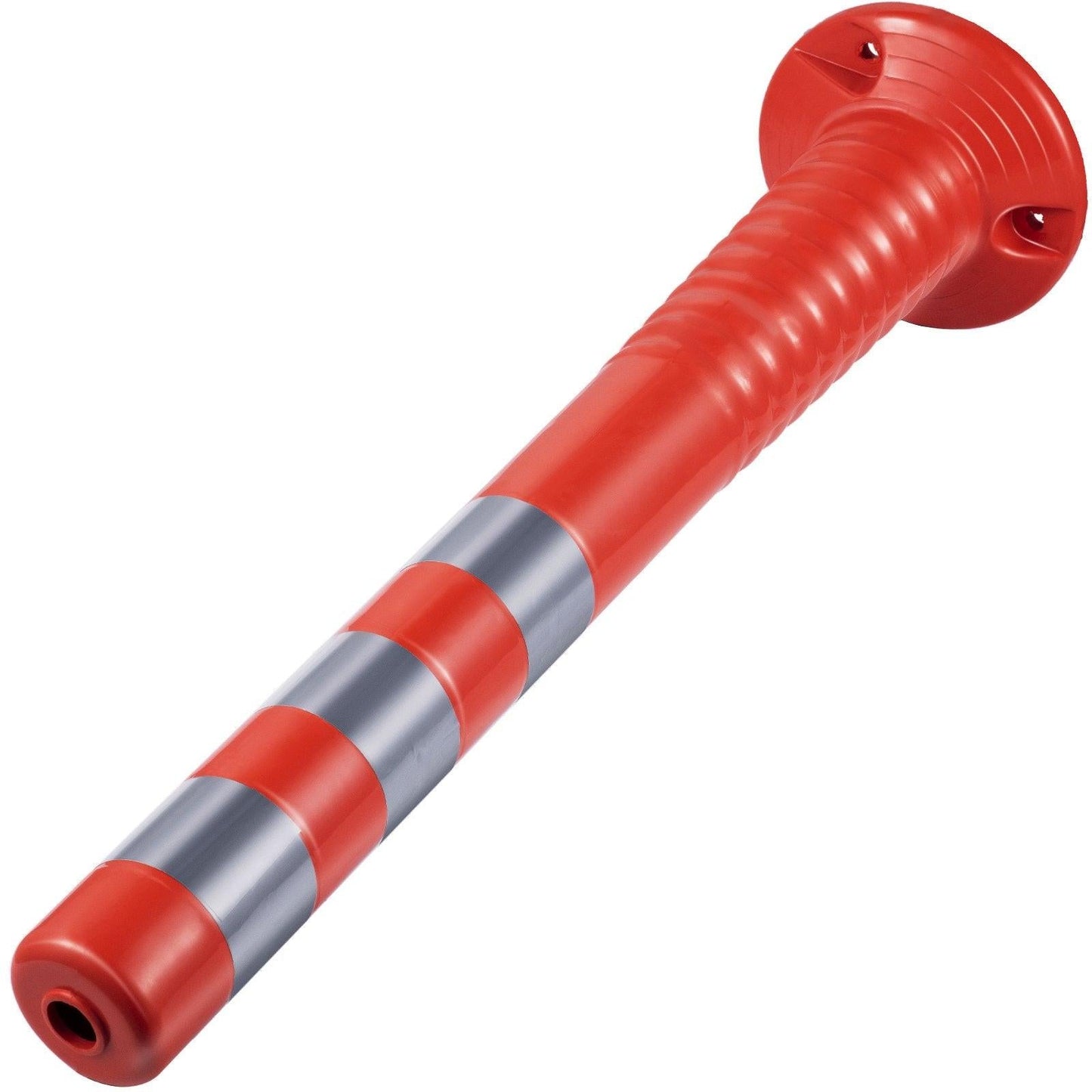 Traffic Delineator Posts Flexible Channelizer Cone 30" Spring Post 6PCS.