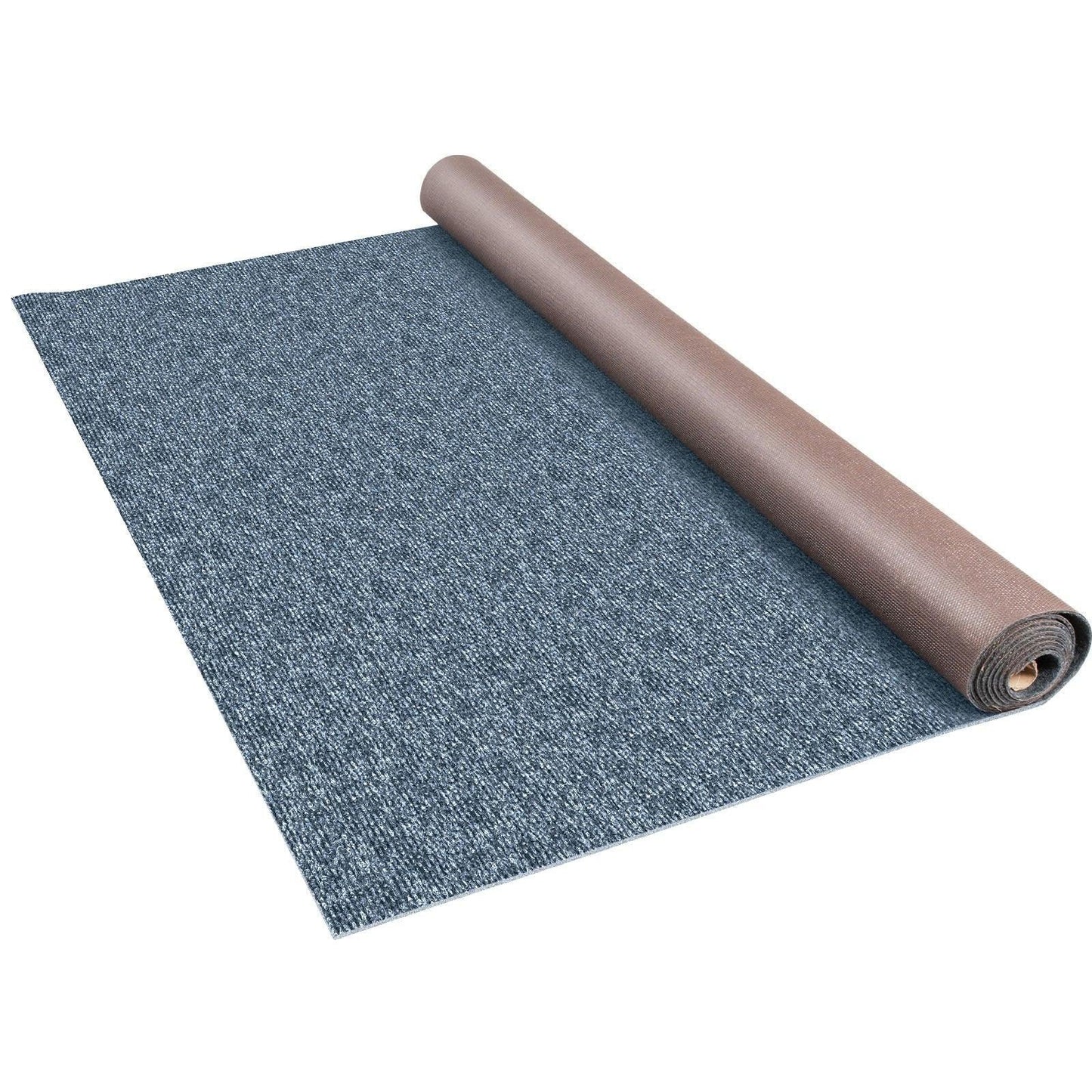 Marine Carpet 6x13ft Boat Area Rug Roll Cutpile In/Outdoor Patio Deck Gray, 1.8x4m.