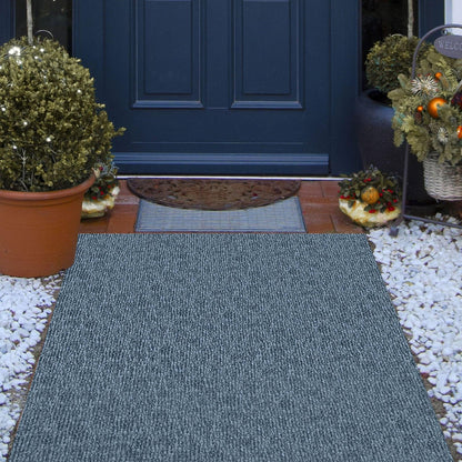 Marine Carpet 6x13ft Boat Area Rug Roll Cutpile In/Outdoor Patio Deck Gray, 1.8x4m.