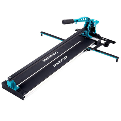 Manual Tile Cutter, 1000mm, Porcelain Ceramic Tile Cutter with Tungsten Carbide Cutting Wheel, Infrared Positioning, Anti-Skid Feet, Durable Rails for professional installers or beginners.