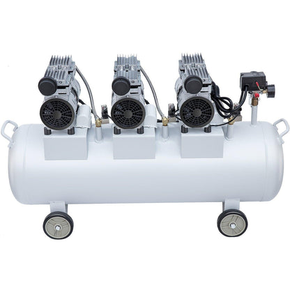 Oil Free Air Compressor Air Compressor Tank 100L 3HP Ultra Silent Inflator.