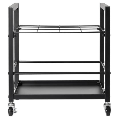 Blueprint Storage Rack, 12 Slots Blueprint Holder with Wheels, Mobile Metal Blueprint Storage Cart for Map Poster Architectural Construction Plan, Roll File Organizer for Home, Office, School