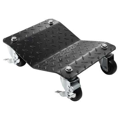 Car Dolly Wheel Tire Dolly 4 PCS Heavy Duty Skate Auto Repair Dolly 6000LB.