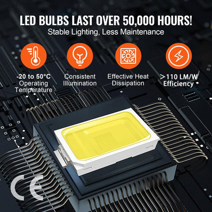 Hexagon Garage Lights 66300LM 15 Grids Honeycomb LED Shop Ceiling Light.