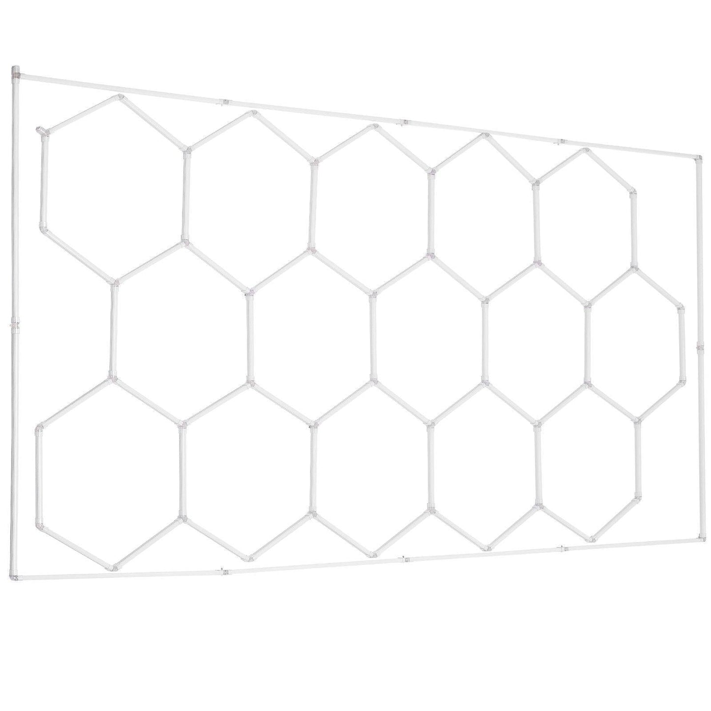 Hexagon Garage Lights 66300LM 15 Grids Honeycomb LED Shop Ceiling Light.
