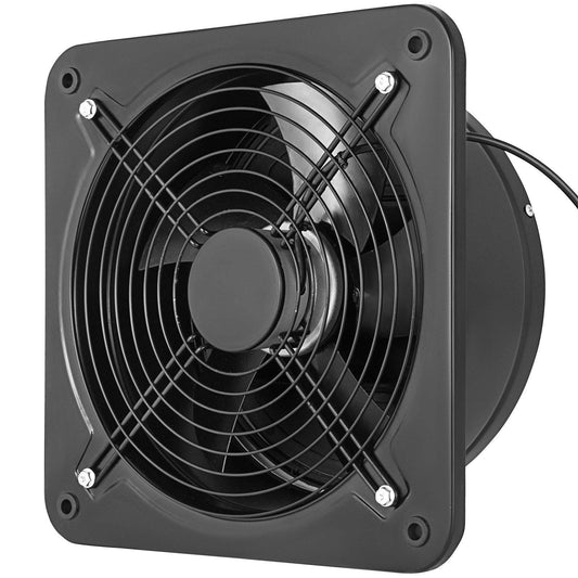 12 Inch Industrial Ventilation Extractor ventilation fan commercial air blower fan Metal Axial Exhaust 300MM Air Puller Fan (300MM/12 Inch).