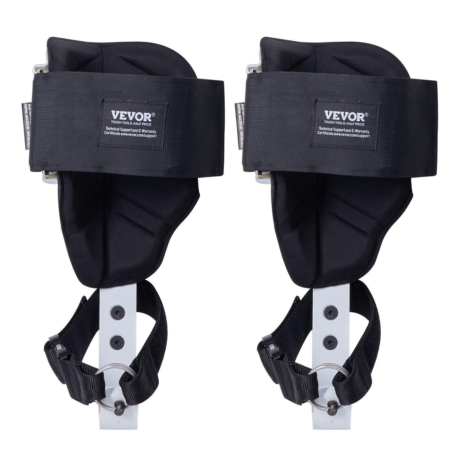 Tree Climbing Spikes, 1 Pair Aluminum Climbing Spurs, 350lbs Load Capacity Tree Climbing Gear with Straps and Spike Protectors, Arborist Equipment for Climbers, Hunting, Fruit Picking, White.