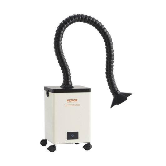 Solder Fume Extractor, 150W Soldering Smoke Extractor with 3-Stage Filters, 332 mÂ³/h Strong Suction Smoke Absorber and Purifier for Soldering, Engraving, DIY Welding, Salon.