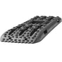 2PCS Traction Boards with PP for Mud Snow Sand Storage Bag Long Black.