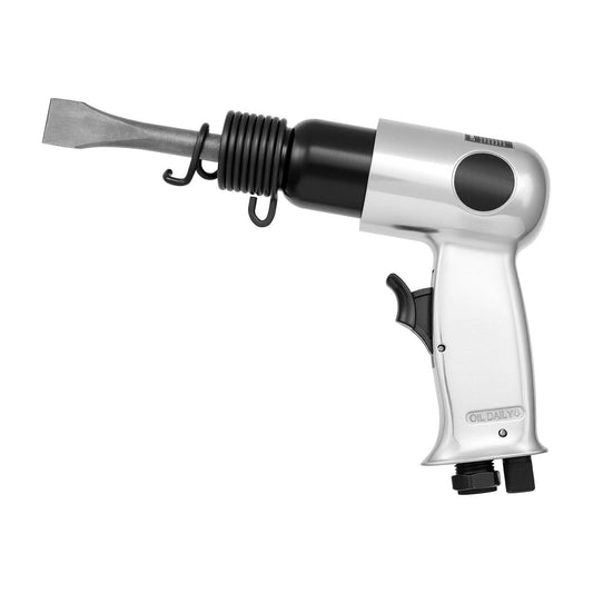 Air Hammer, 4500BPM PneumaticÂ Hammer with 40mm Stroke & 4PCS Chisels Round Shank, Lightweight & Compact Air Chisel Pneumatic Shovel Tool for Cutting Punching Scraping.
