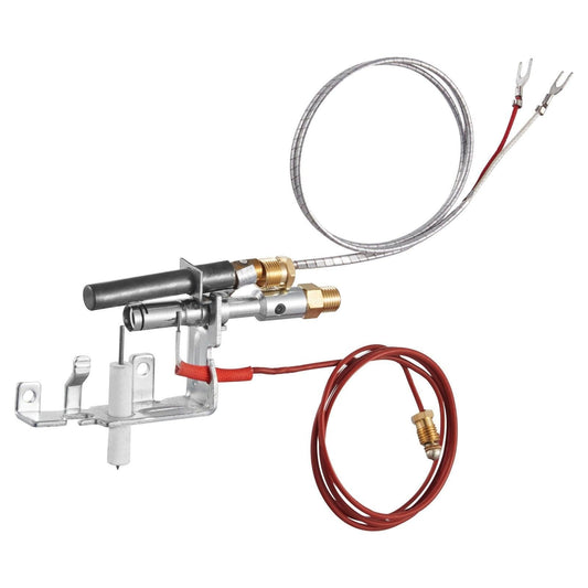 Gas Pilot Assembly, OE 14D0477, LPG8404, SRV14D0477 Fireplace Gas Pilot Assembly Kit, LPG Ignition Replacement, Compatible with Lexington Forge, Majestic, Martin, Monessen Models.