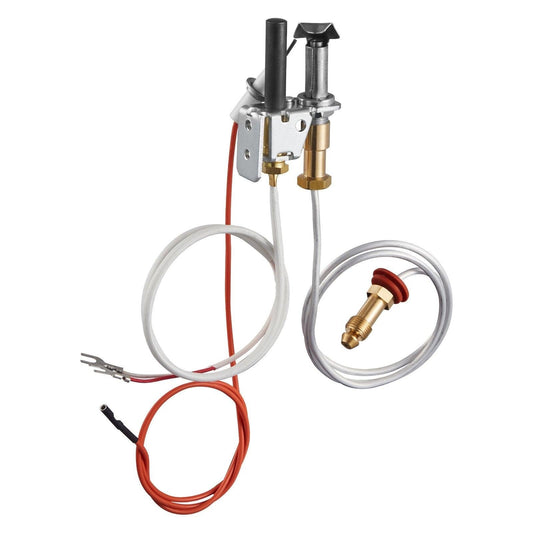 Gas Pilot Assembly, OE 446-512A, HSRV 446-512A, SRV 446-512A Fireplace Gas Pilot Assembly Kit, Natural Gas Ignition Replacement, Compatible with Heat & Glo, Heatilator, Lennox, Regency Models.