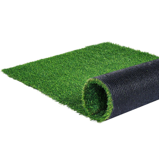 Artifical Grass, 6 x 10 ft Rug Green Turf, 1.38"Fake Door Mat Outdoor Patio Lawn Decoration, Easy to Clean with Drainage Holes, Perfect For Multi-Purpose Home Indoor Entryway Scraper Dog Mats.
