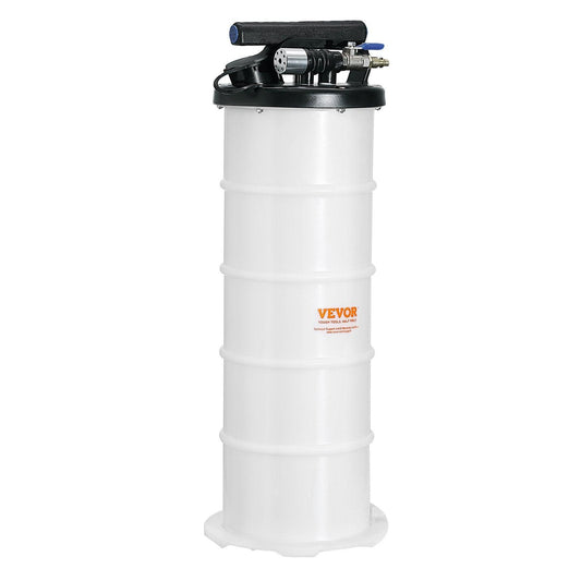 Fluid Extractor, 6.5 Liters Capacity, Pneumatic/Manual Oil Changer Vacuum Fluid Extractor with Dipstick and Liquid Suction Hose, Oil Extractor Change Pump for Automotive Fluids Vacuum Evacuation.