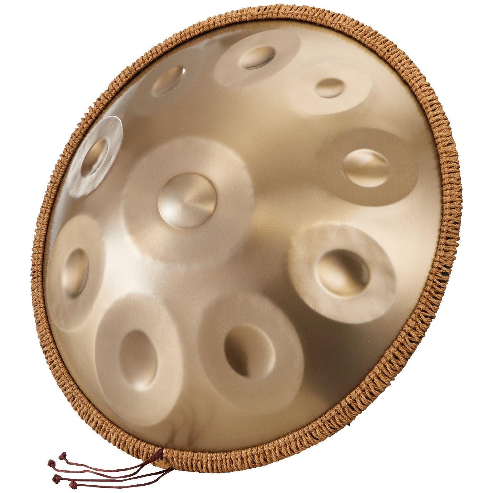 Handpan Drum 22 in 10 Notes D Minor Hand Drum Instrument with Mallet.