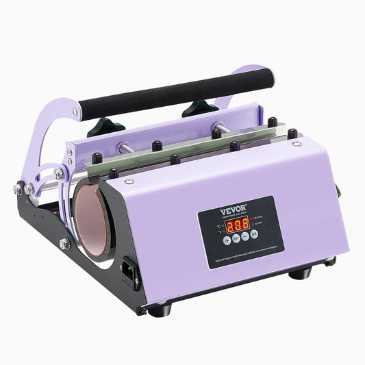 Tumbler Heat Press Machine 11-30oz Mug Press Sublimation Tumblers Purple.