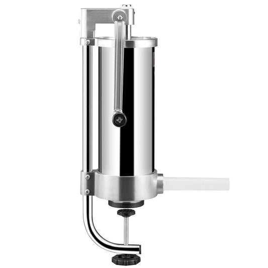Sausage Stuffer 5LBS/3L Capacity Homemade Sausage Maker Stainless Steel.