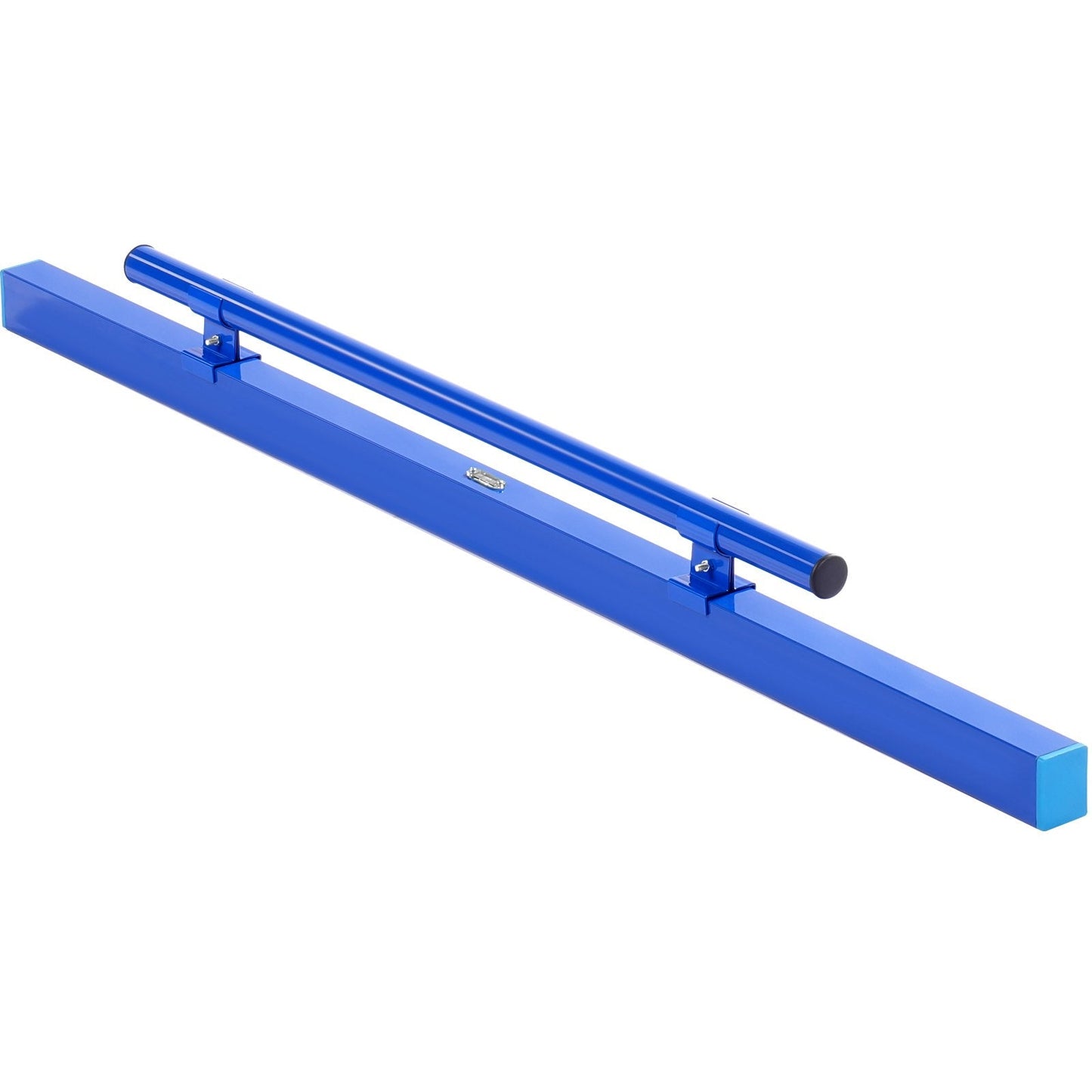 Concrete Screed, 120.5 cm Screed with Level Vial, Easy Cleanup & End Cap Design, Aluminum Lightweight & Reversable Handle for Leveling Floors, Small-Scale Construction and Home Renovation