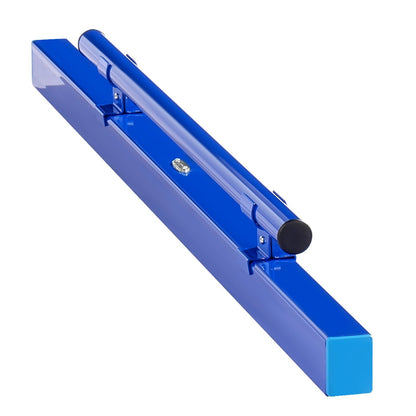 Concrete Screed, 120.5 cm Screed with Level Vial, Easy Cleanup & End Cap Design, Aluminum Lightweight & Reversable Handle for Leveling Floors, Small-Scale Construction and Home Renovation