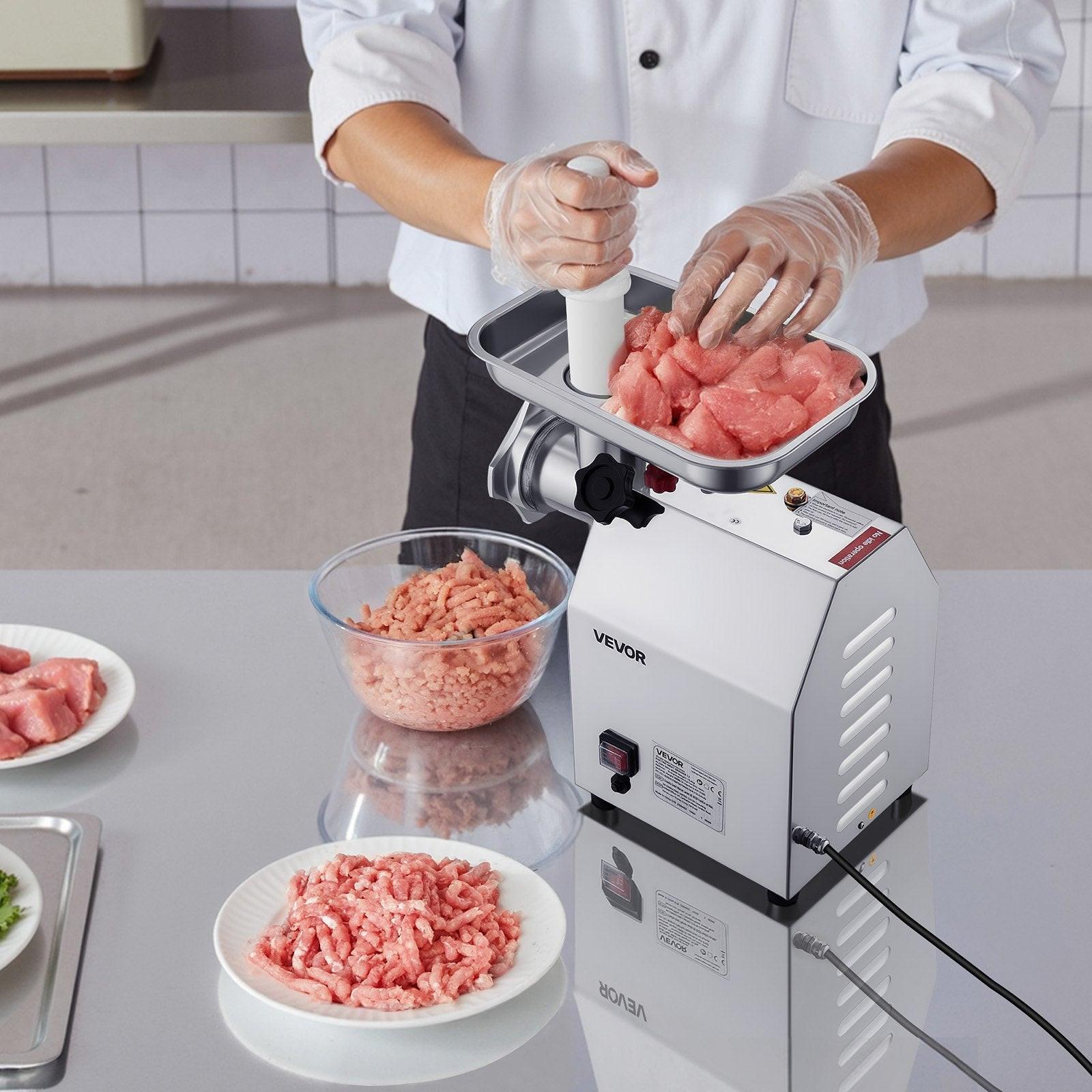 Commercial Electric Meat Grinder 5.5 Lbs/Min Sausage Stuffer Maker Kitchen.