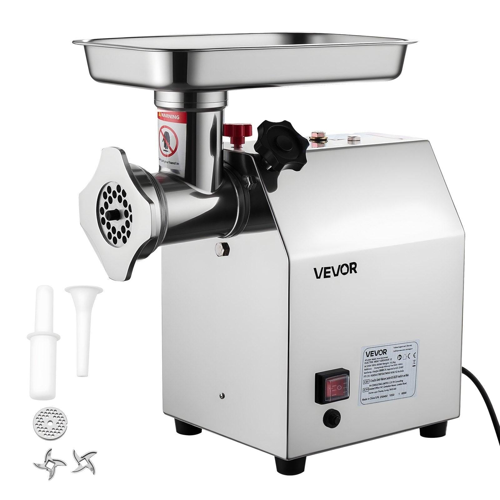 Commercial Electric Meat Grinder 5.5 Lbs/Min Sausage Stuffer Maker Kitchen.