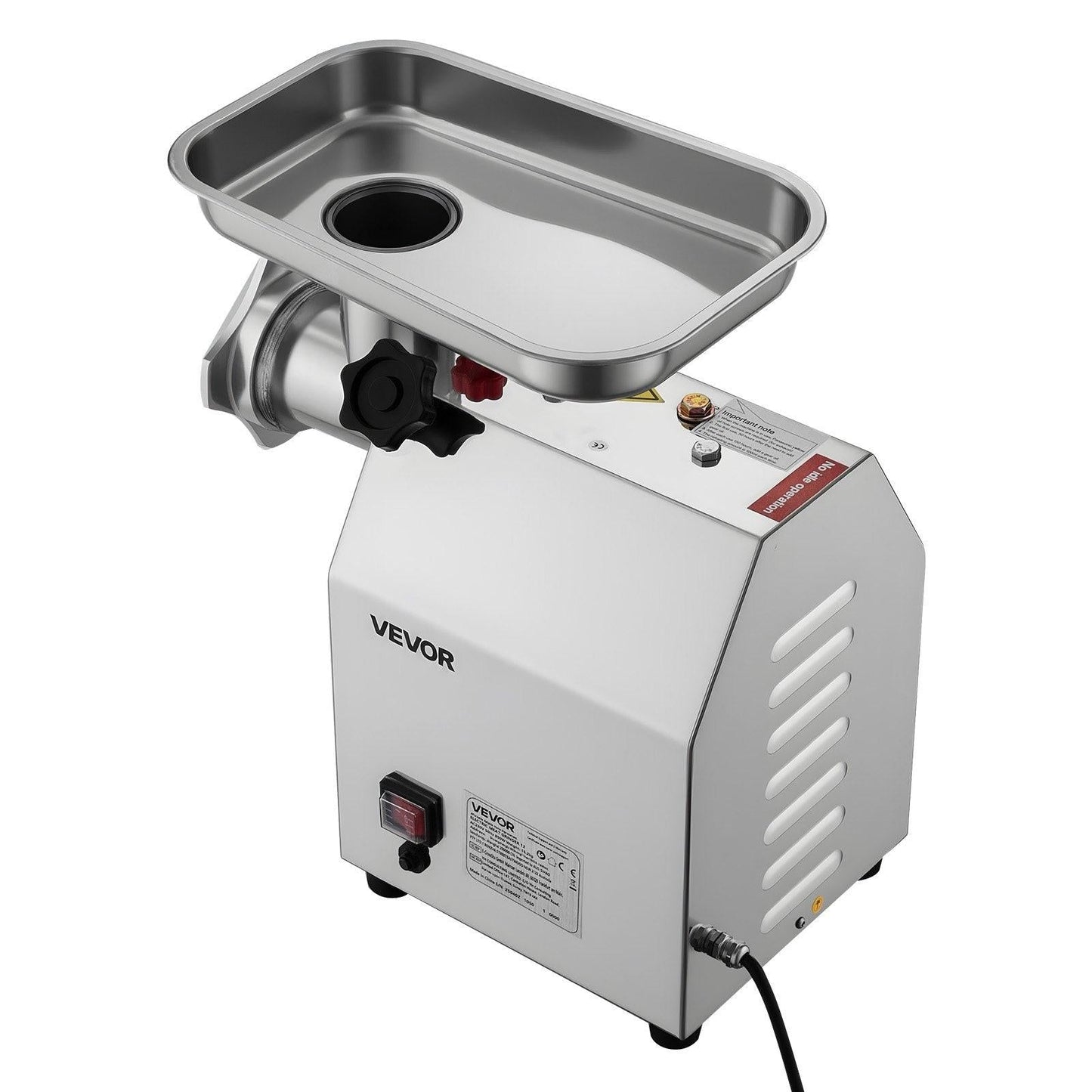 Commercial Electric Meat Grinder 5.5 Lbs/Min Sausage Stuffer Maker Kitchen.