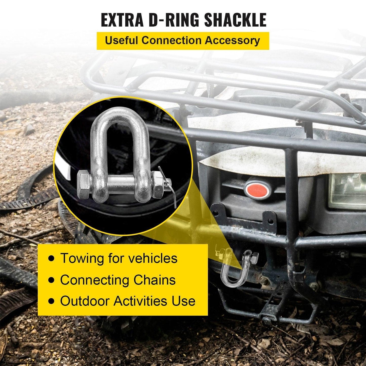 V Bridle Chain, 5/16 in x 2 ft Tow Chain Bridle, Grade 80 V-Bridle Transport Chain, 9260 Lbs Break Strength with TJ Hooks & Grab Hooks, Heavy Duty Pear Link Connector and Chain Shorteners.