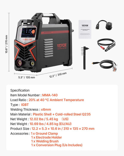 TIG Welder 4-In-1 Welding Machine Pulse MMA Lift STICK IGBT Inverter LED.