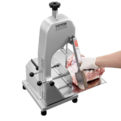 650W Commercial Electric Meat Bandsaw Stainless Steel Bone Sawing Machine.