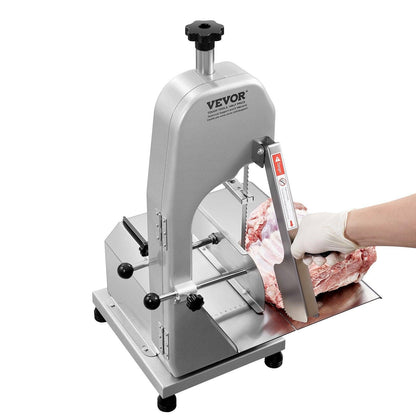 650W Commercial Electric Meat Bandsaw Stainless Steel Bone Sawing Machine.