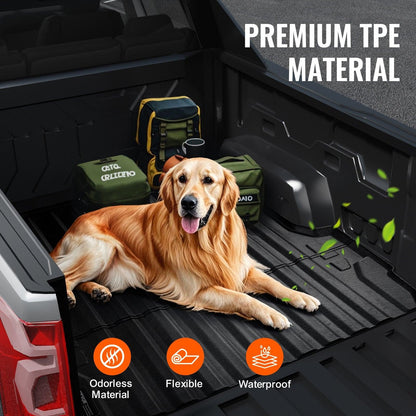 Truck Bed Mat Fit 2023-2024 Chevrolet Colorado/GMC Canyon Truck Bed Liner.